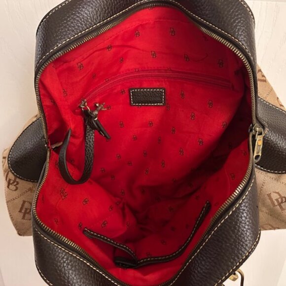 Dooney & Bourke Rare Vintage Monogram Satchel Limited Edition-VGVC - Picture 8 of 16